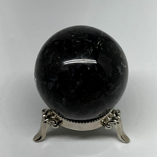 353.8g,2.4" (61mm) Indigo Gabbro Spheres Merlinite Gemstone @Madagascar,B19811 - Picture 8 of 10