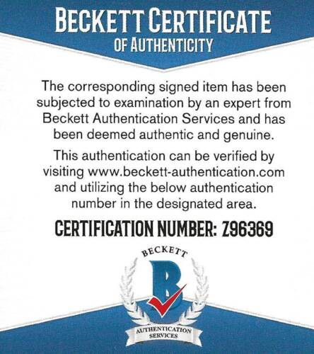 Deuce McAllister signed New Orleans Saints Mini Helm Proof Beckett handsigniert - Bild 6 von 7
