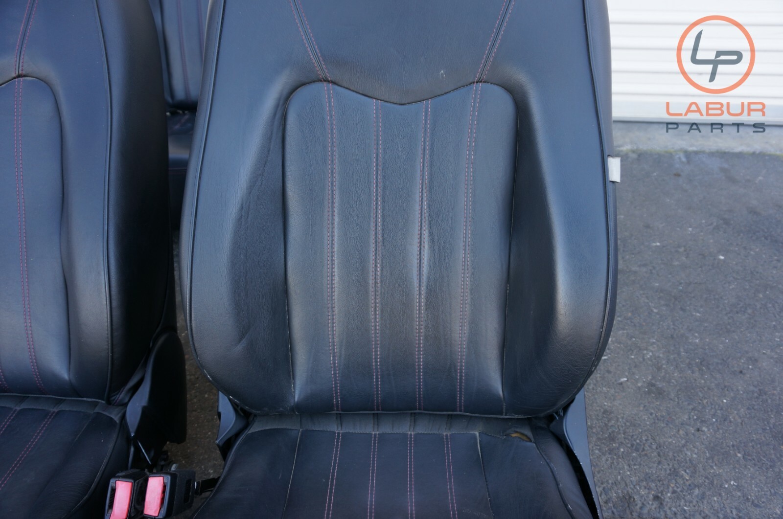 M139 03-08 Maserati Quattroporte Front & Rear Seats Seat Set Black S251