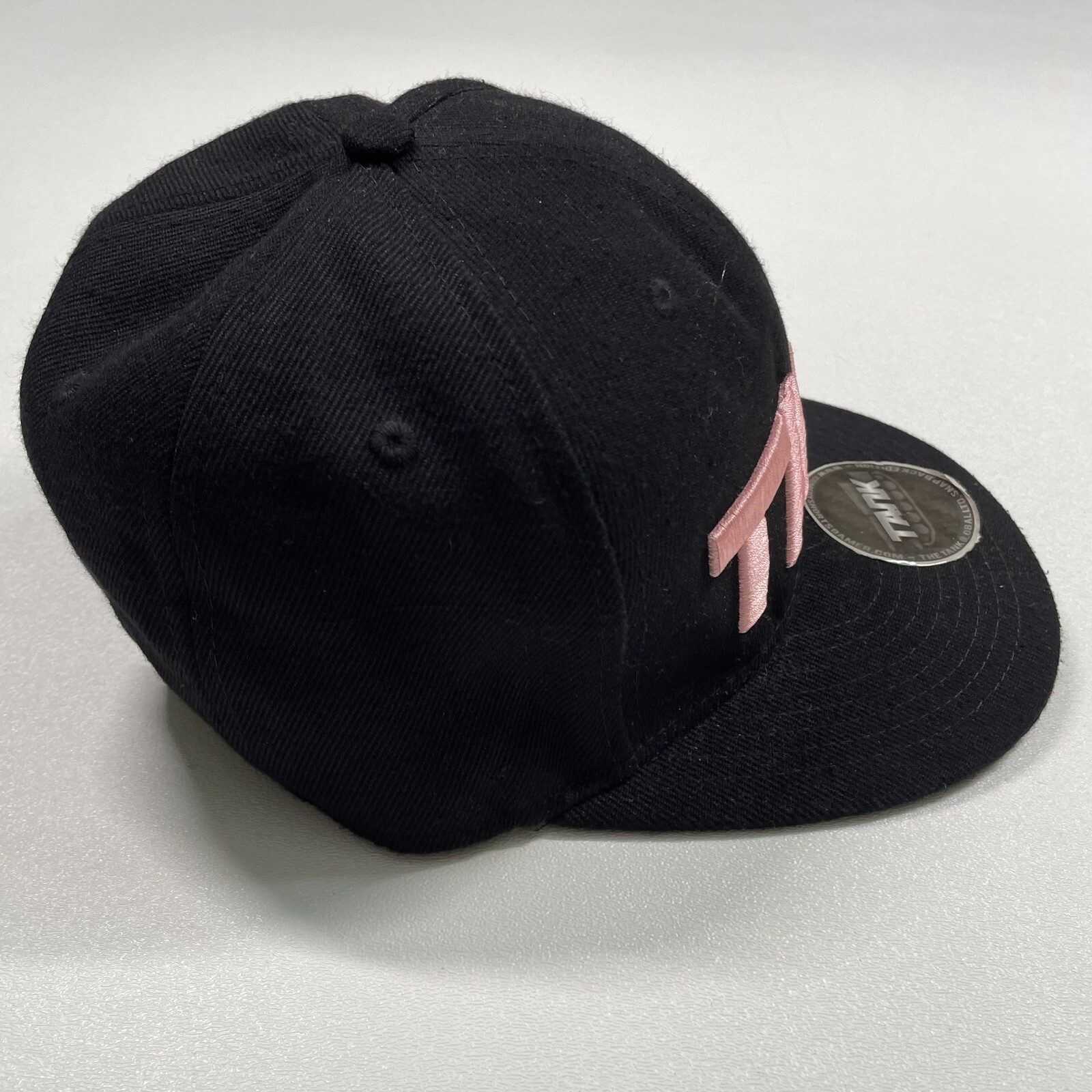 Tank By Deji Hat Cap Men’s Black Pink Snapback Embroidered
