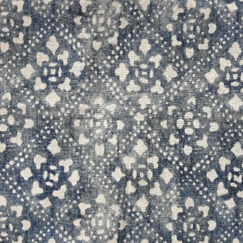 Single (1) Pottery Barn Pillow Sham Leada Blue Stencil Print Standard Size - Picture 4 of 5