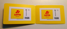 Briefmarke Individuell LOTTO Hessen 2 X 70 Cent Deutsche Post