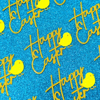 12 Frohe Ostern Cupcake Topper mit entzückenden Küken Kostenlose Lieferung nicht essbar