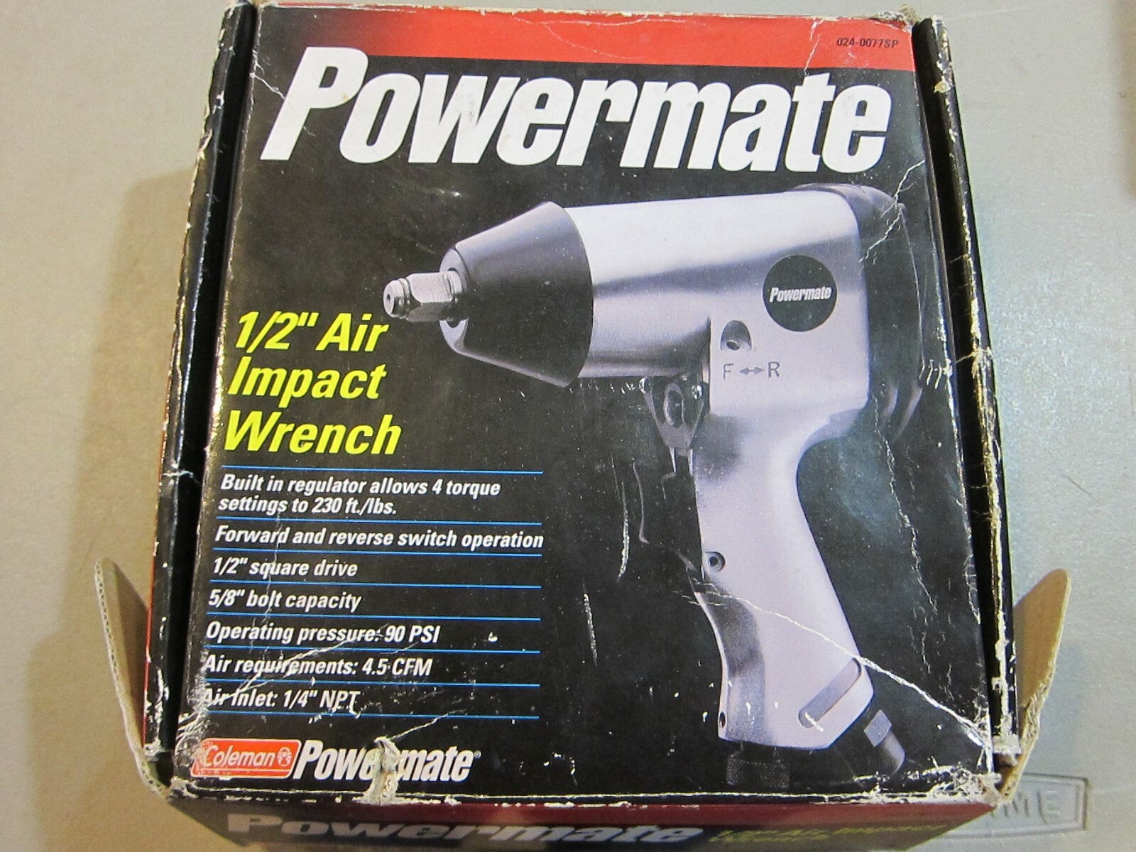Coleman Powermate 1/2” Air Impact 