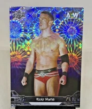 2023 Upper Deck AEW Pyro Parallel 45 Ricky Starks All Elite Wrestling