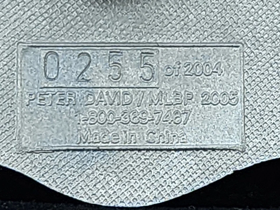 2004 Boston Red Sox World Series Ltd Edt Pin numbered 255 of 2004 By Peter David - Image 4 of 4