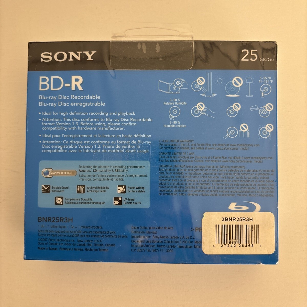 Blu ray disc 25G cartridge type新品未開封 Amazon.com: Smartbuy 100 Pack Bd-r 25gb 6X Blu-ray Single