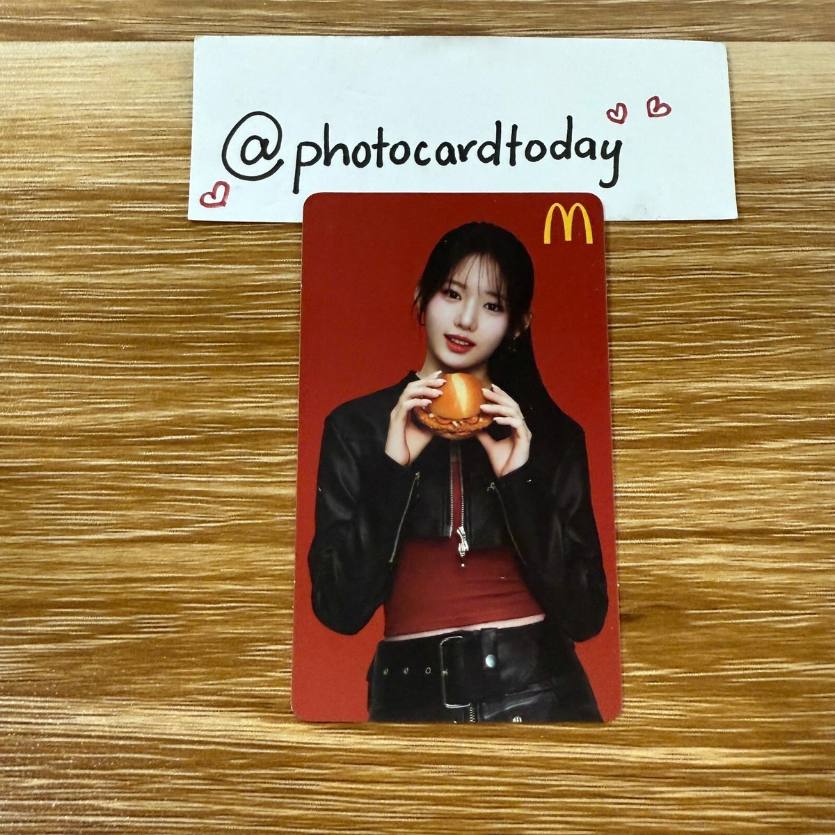 BABYMONSTER X MC DONALD'S HONG KONG COLLAB OFFICIAL PHOTOCARD
