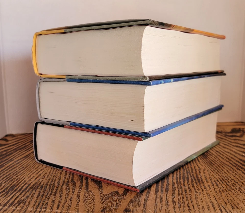 3 Harry Potter Hardcover Books No. 4, 5, & 7 See Details 1st Edition 2 Of 3 Foto 4 de 4