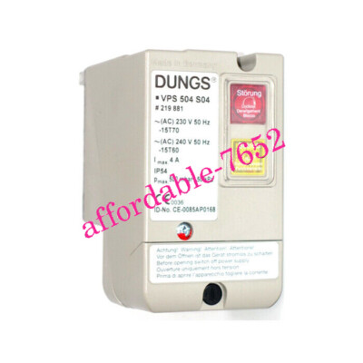 NEW DUNGS VPS 504 S04 Valve Proving System VPS504S04 FedEx or DHL