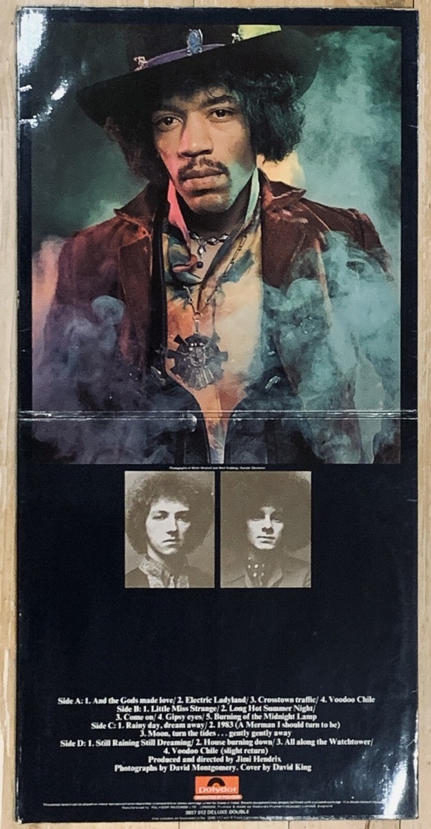 JIMI HENDRIX Electric Ladyland Polydor UK 2 LP 2310269-70 NM OIS
