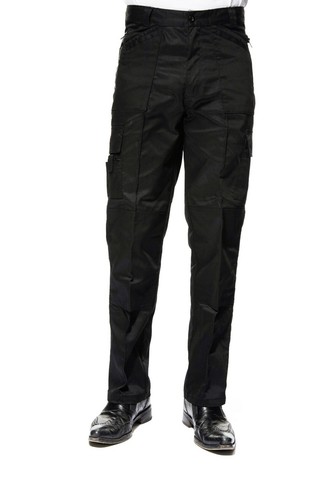 Cargo Trousers by UNEEK UC903 - Regular or Long - Black or Navy Action Workwear - Picture 3 of 8