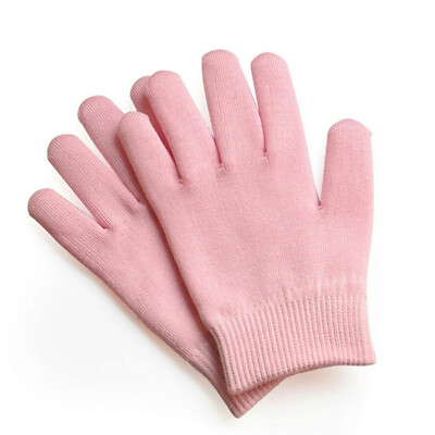 Moisturizing Hand Spa Gel Gloves - Moisturizes & Softens Hands - Pink - New