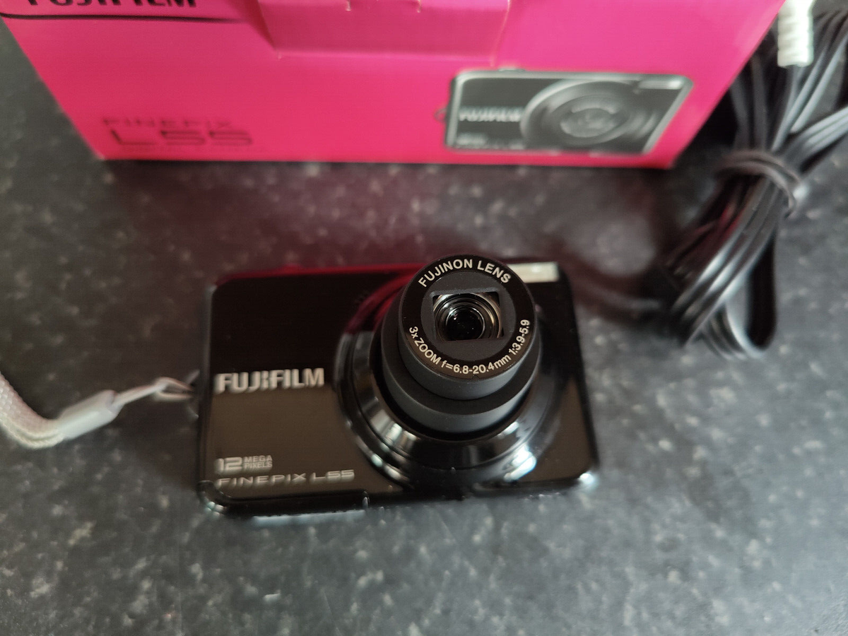 Fujifilm FinePix L55 12.0MP Digital Camera - Red for sale