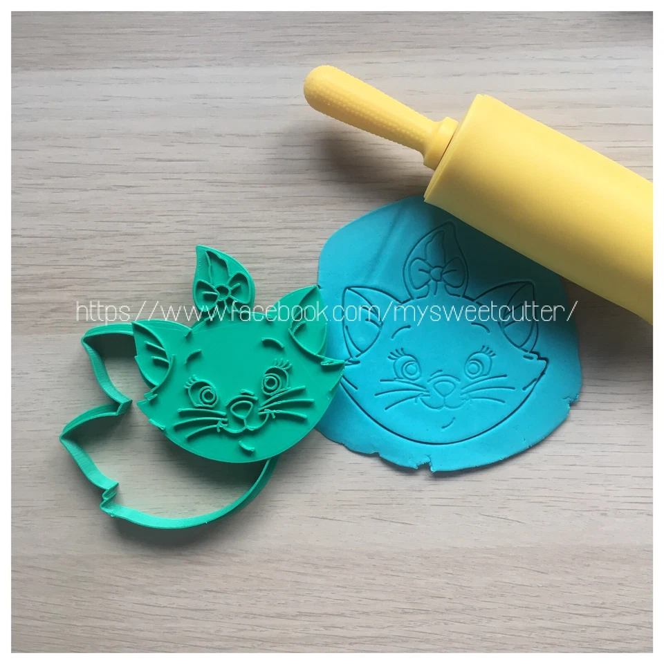 Aristogatti Minou Formine Biscotti Cookie Cutter 9cm