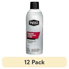 (12 pack) Super Tech Engine Starting Fluid - 11 fl oz (1 Count)
