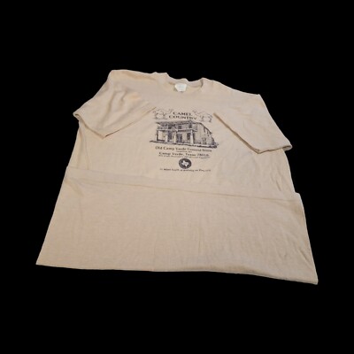 VINTAGE CAMEL COUNTRY MED T-SHIRT (SZ 38-40) OLC CAMP VERDE GENERAL STORE 