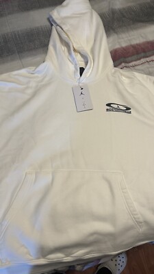 Jordan x Travis Scott Men s Pullover Hoodie Sail White Size L DZ5502-133