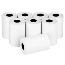 8 Rolls 2 1/4" x 55' Thermal Receipt Paper Compatible with Most Credit Card M...