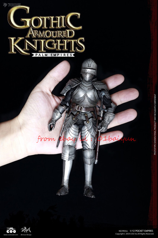 その他 PALM EMPIRES BODYGUARD KNIGHTS PE012 Palm Empires Bodyguard Knight 1/12 Scale Figure Two-Pack