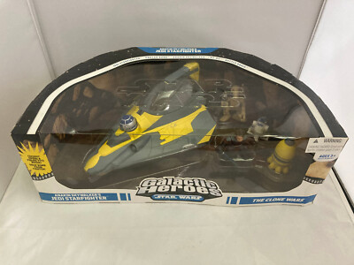 Star Wars Galactic Heroes Anakin's Jedi StarFighter, R2-D2, Battle Droid, Bomb