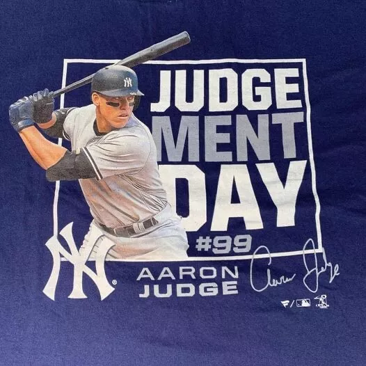 Aaron Judge Yankees Navy New Men's Size 2XL Jersey