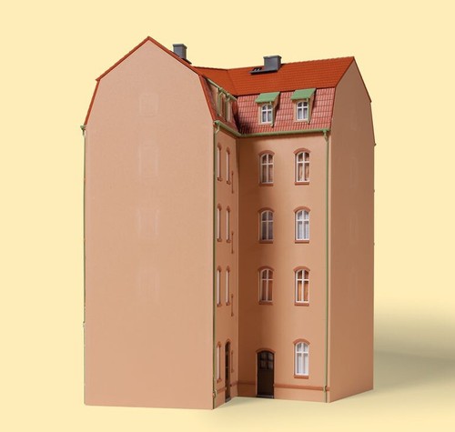 Ecke Haus Mit Laden - Nenngröße Tt Auhagen 13334 - Bild 3 von 10