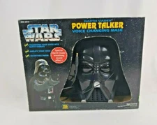 Vtg Star Wars Darth Vader Power Talker Voice Changing Mask Breathing Sound 