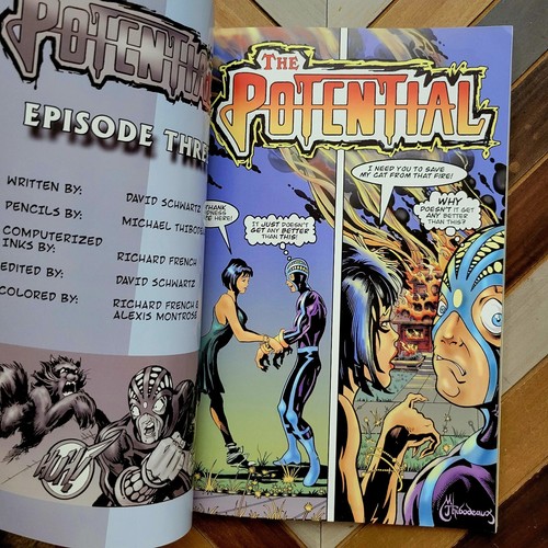 The Potential *SIGNED by Michael Thibodeaux* GN First Print VF KIRBY Cover! 2011 - Picture 6 of 7