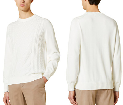 Brunello Cucinelli Knit Jumper Sweatshirt Sweater Structure Pattern New XXL