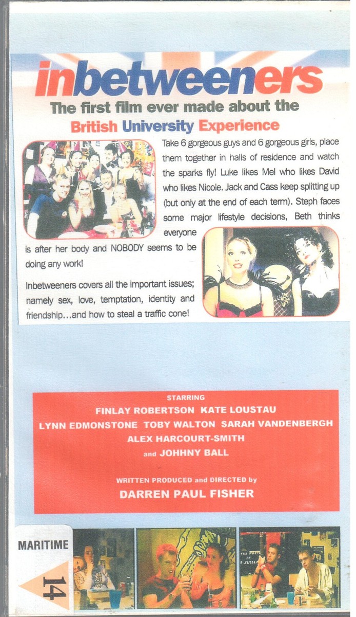 Inbetweeners: Directed by Darren Paul Fisher [VHS TAPE]