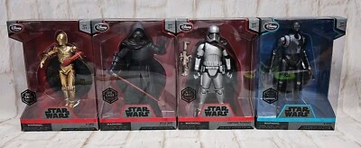 LOT 4 Disney Store Star Wars Elite Series Die Cast 7'' Action Figure Gift Set New