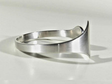 Hans HANSEN Denmark Sterlingsilber Armspange ° signierte Silber Spange