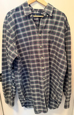 EUC Men's Polo Ralph Lauren Green Plaid Button Up Shirt - XLT