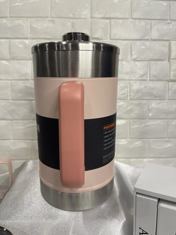 Stanley Limestone Bundle : 1 French Press, 2 Classic Legendary Camp Mugs Bnwt - Image 3 of 4