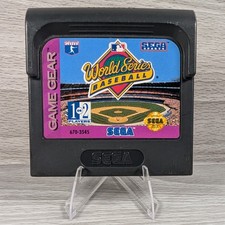 World Series Baseball (Sega Game Gear, 1993) Cartridge Only, Tested & Works