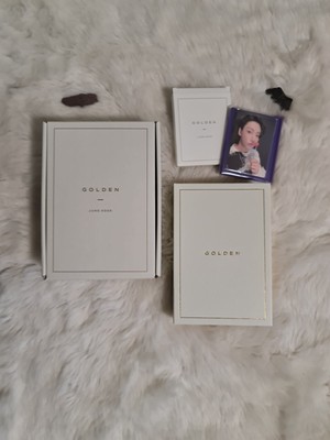 BTS Merch Box # 18 JK Jungkook Golden Safebox Photocard Frame OVP RARE kpop 