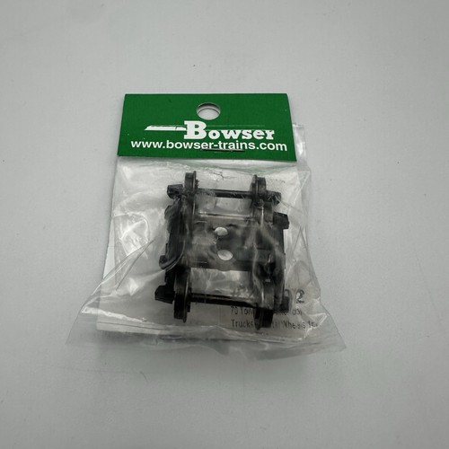 Camiones Bowser HO Bettendorf estilo 70 toneladas AAR con ruedas de metal 1 par 40192 | Zustand: New