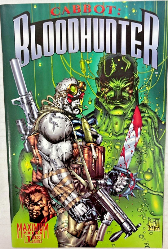 Cabbot Bloodhunter #1 Maximum Press Comic Book VF Free Shipping
