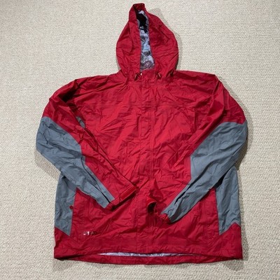 Helly Hansen Regenjacke Herren Large rot Shell Mantel Kapuze HellyTech