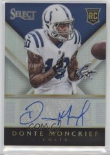 2014 Panini Select Rookie Silver Prizm 24/99 Donte Moncrief #RA-DM Auto 0o9