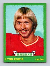 Lynn Powis 1973-74 O-Pee-Chee Hockey #209 RC Light-Backs