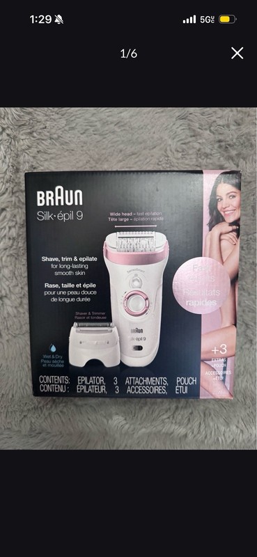 Braun Silk-épil 9 9-720 Hair Removal Epilator