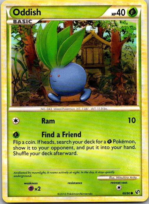 Oddish Common Undaunted 60/90 NM