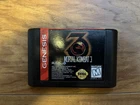 Mortal Kombat 3 (Sega Genesis, 1995) Authentic Game Cartridge ONLY