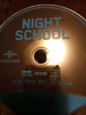 NIGHT SCHOOL BLU-RAY DISC ONLY USED TESTED FREESHIP NOTRACKING