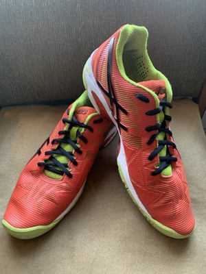 Asics Gel-Solution Speed 3 Men s Sneakers Orange/Citron Size 11.5