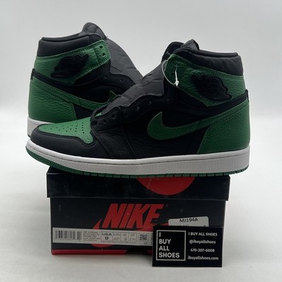 Size 9 - Jordan 1 Retro OG High Pine Green 2.0 for sale online | eBay