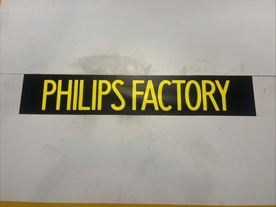 PHILIPS FACTORY Hamilton Depot 289 Scottish Bus Blind 36” UK