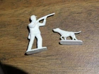 1 set of dog and hunter for lesney matchbox no 42 studebaker larke {Original}